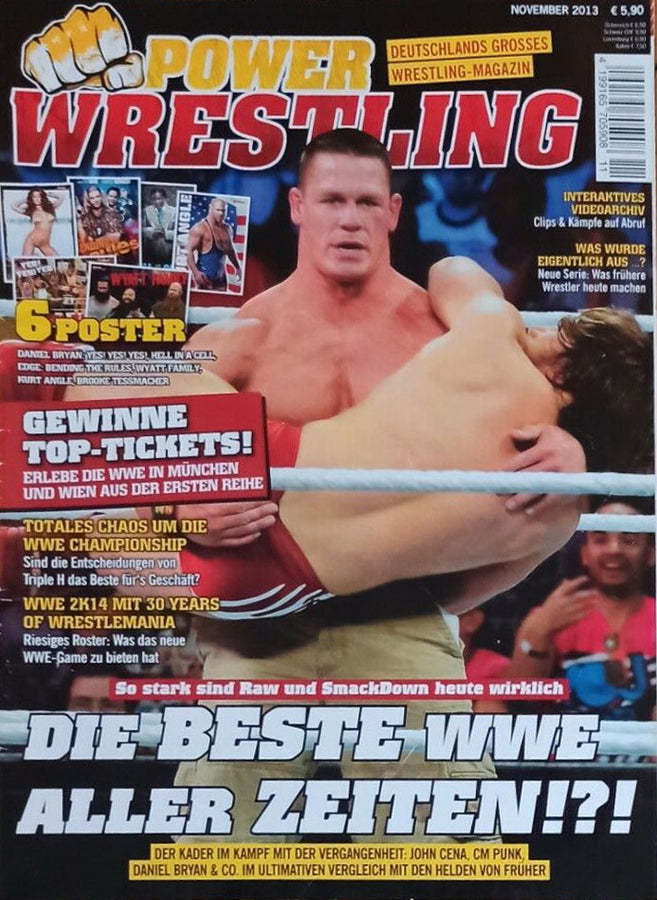 Power Wrestling Magazine November 2013 Magazine PWcatalog