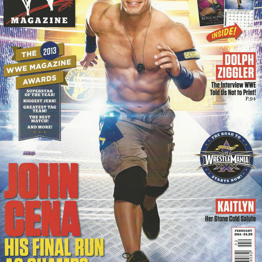 WWE Magazine February 2014 from The United Kingdom Magazine PWcatalog
