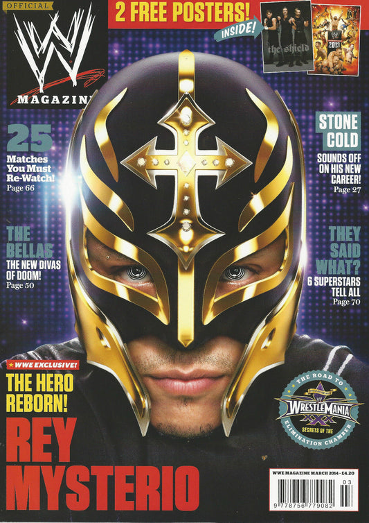 WWE Magazine March 2014 from The United Kingdom