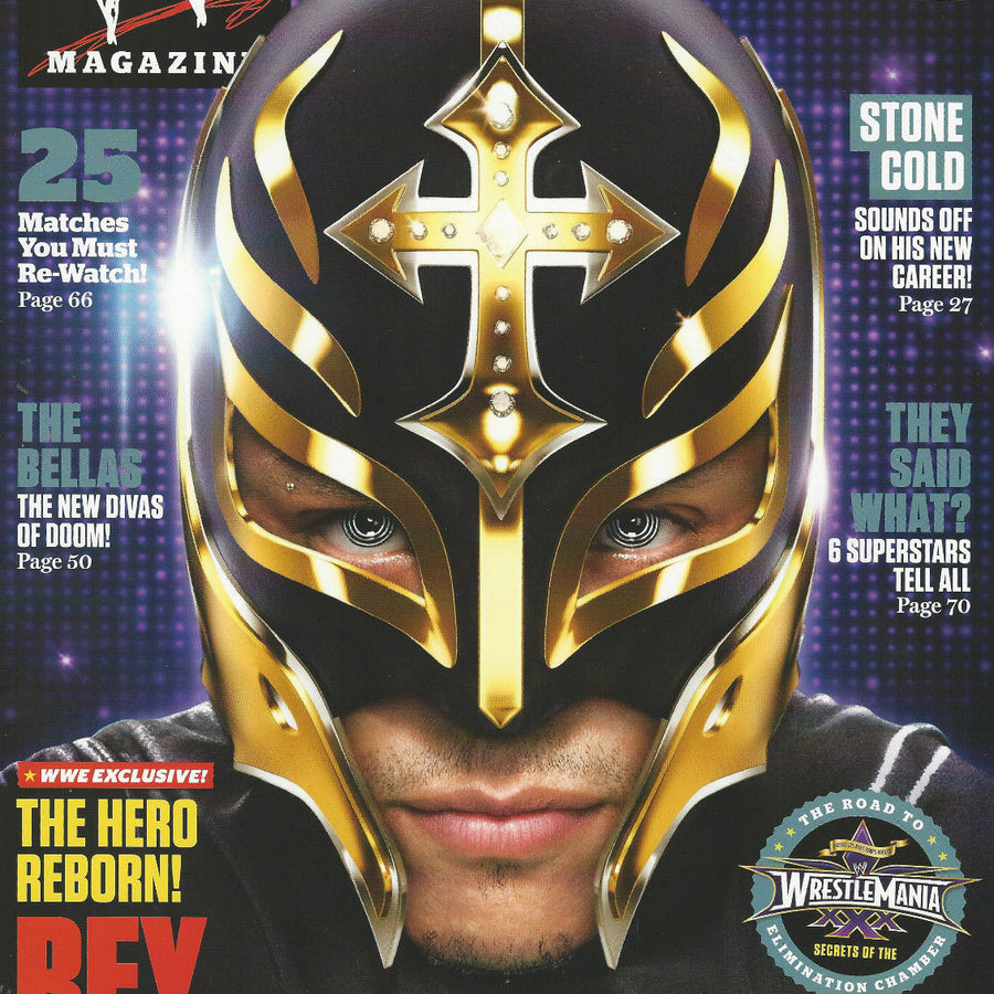 WWE Magazine March 2014 from The United Kingdom Magazine PWcatalog