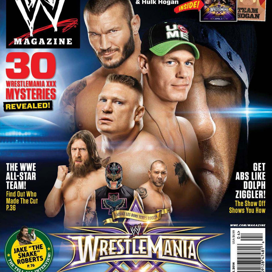 WWE Magazine April 2014 Magazine PWcatalog