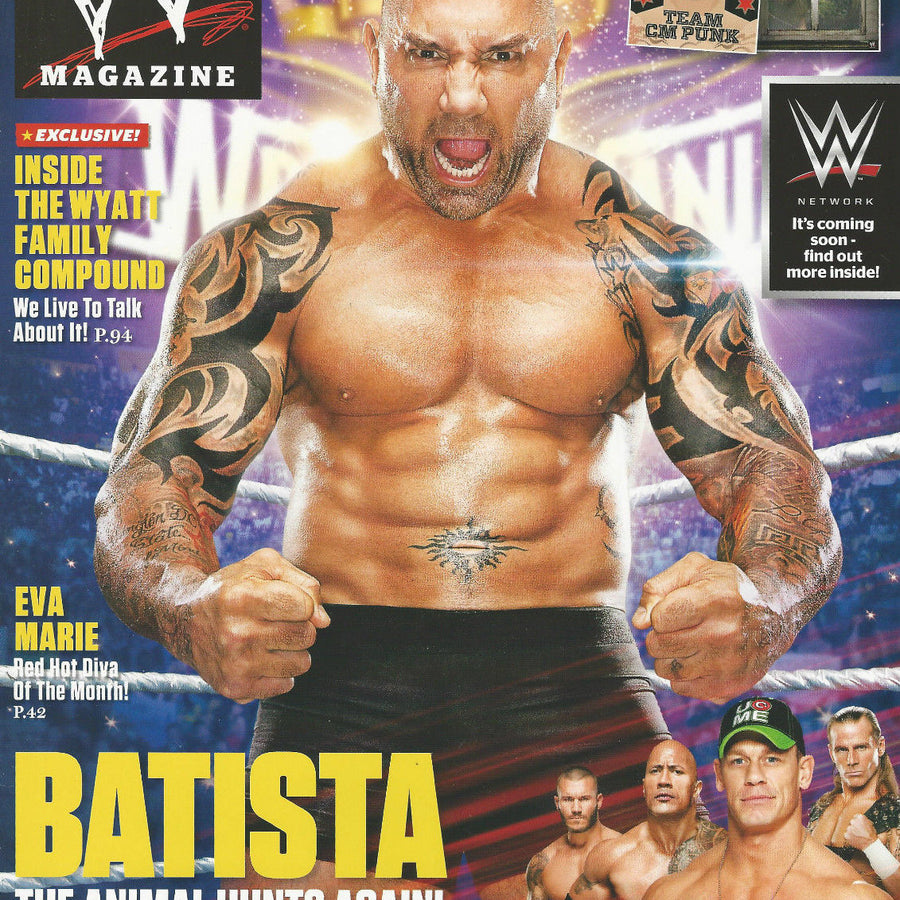 WWE Magazine April 2014 from The United Kingdom Magazine PWcatalog