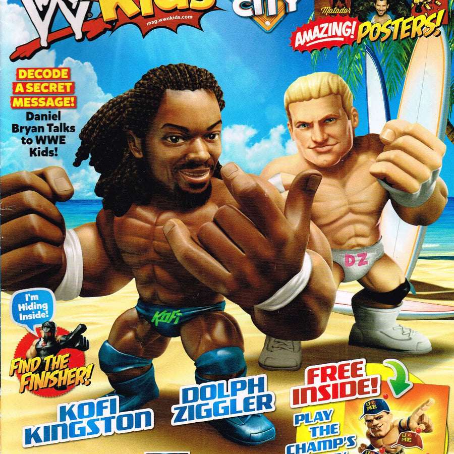 WWE Kids August 2014 Magazine PWcatalog