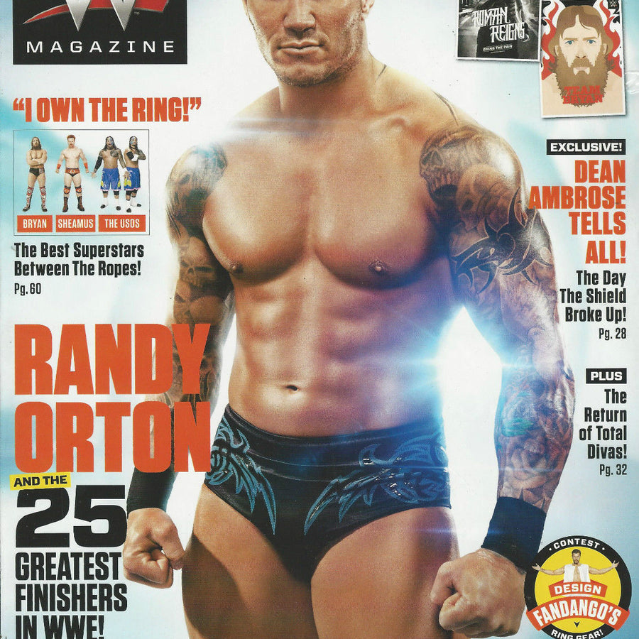 WWE Magazine September 2014 from The United Kingdom Magazine PWcatalog