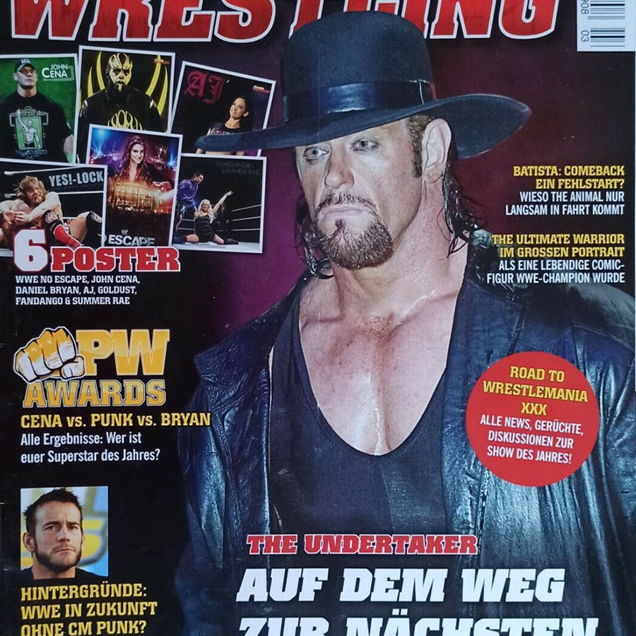 Power Wrestling Magazine March 2014 Magazine PWcatalog
