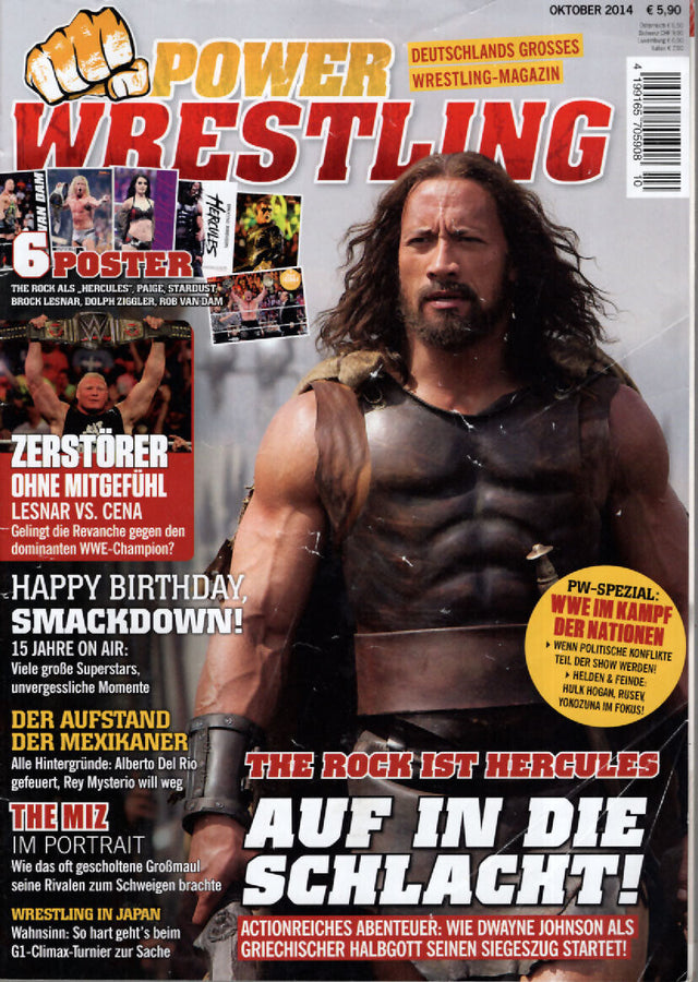 Power Wrestling Magazine October 2014 Magazine PWcatalog