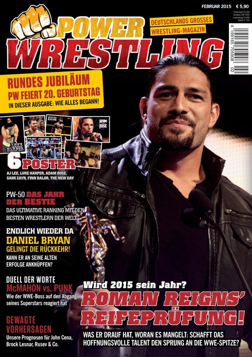 Power Wrestling Magazine February 2015 Magazine PWcatalog