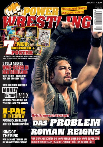 Power Wrestling Magazine June 2015 Magazine PWcatalog