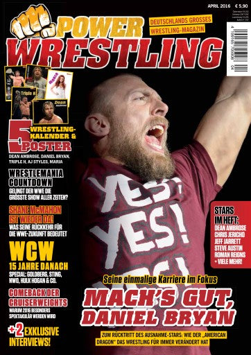 Power Wrestling Magazine April 2016 Magazine PWcatalog