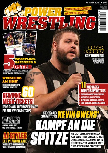 Power Wrestling Magazine October 2016 Magazine PWcatalog