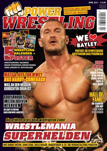 Power Wrestling Magazine April 2017 Magazine PWcatalog