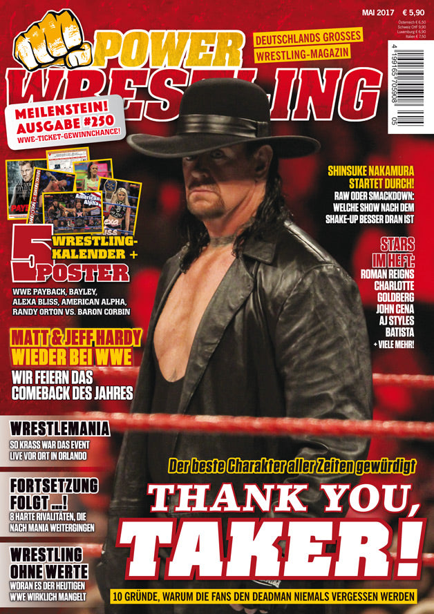 Power Wrestling Magazine May 2017 Magazine PWcatalog