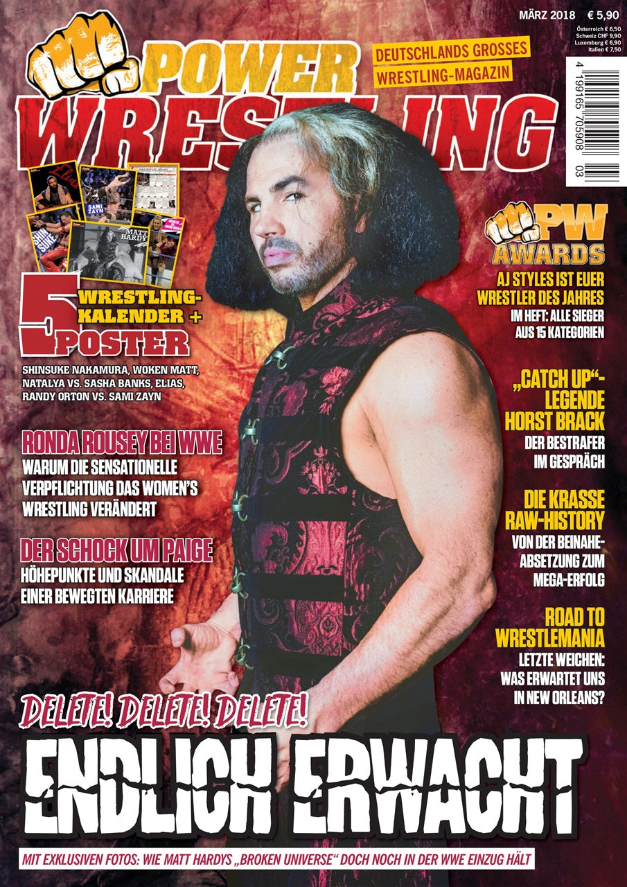 Power Wrestling Magazine March 2018 Magazine PWcatalog