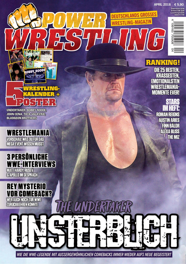 Power Wrestling Magazine April 2018
