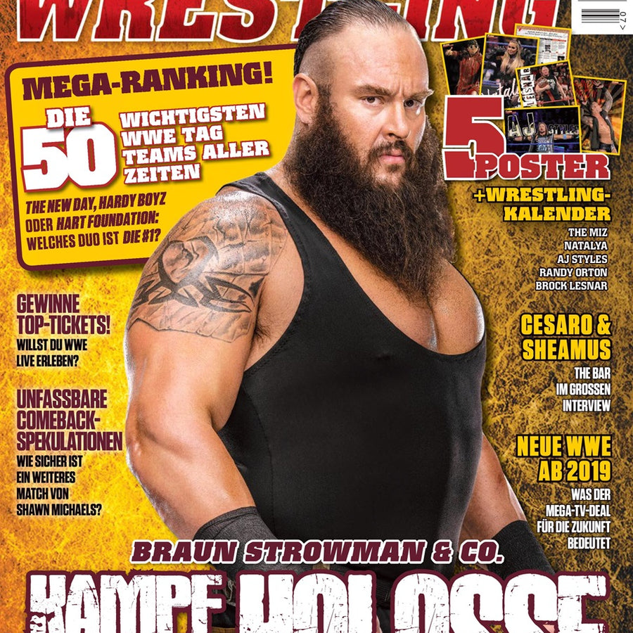 Power Wrestling Magazine July 2018 Magazine PWcatalog