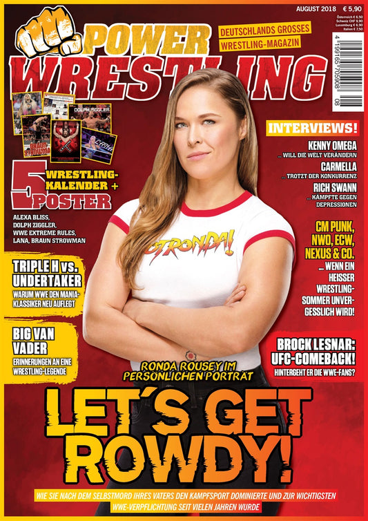 Power Wrestling Magazine August 2018