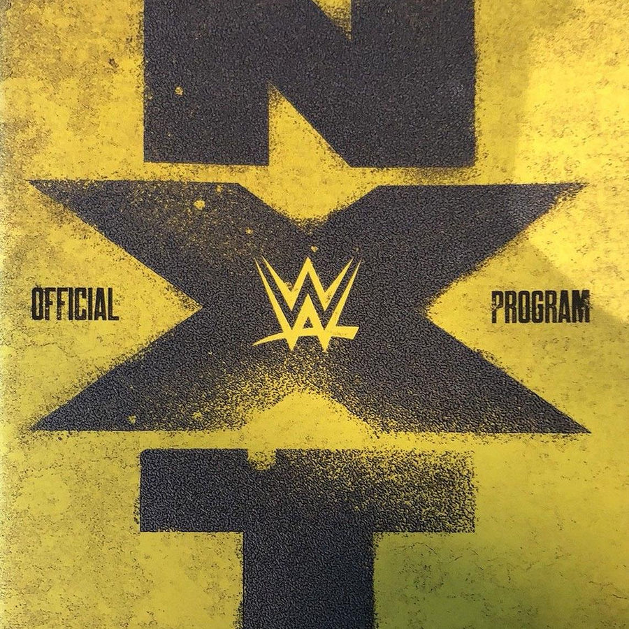 WWE 2018 NXT Program Magazine PWcatalog