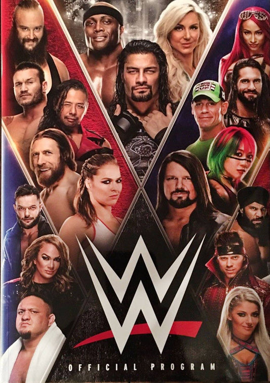 WWE 2018 Program