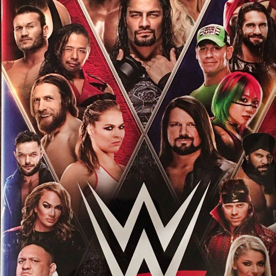 WWE 2018 Program Magazine PWcatalog