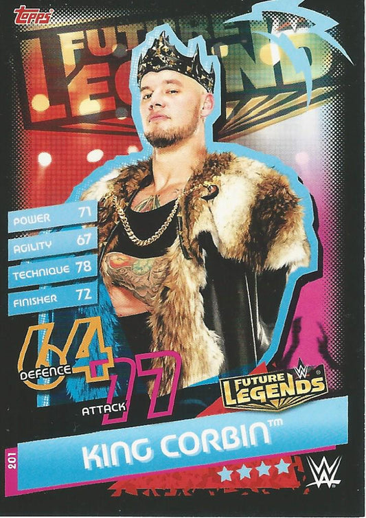 WWE Topps Slam Attax Reloaded 2020 King Corbin #201