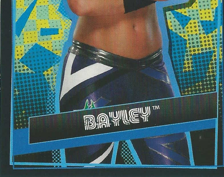 WWE Topps Road to WrestleMania Stickers 2021 Bayley #201