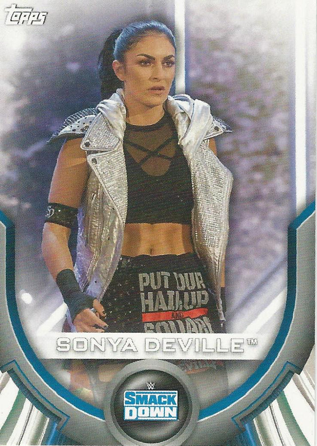 WWE Topps Women Division 2020 Sonya Deville RC-51 trading card PW Catalog