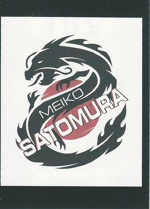 WWE Panini 2022 Sticker Collection Meiko Satomura #201