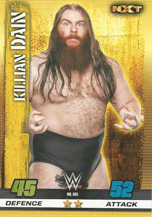 WWE Topps Slam Attax 10th Edition 2017 NXT Killian Dain #201