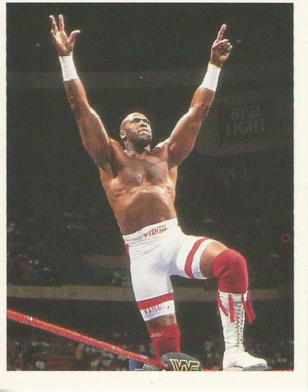WWF Merlin Stickers 1992 Virgil #201