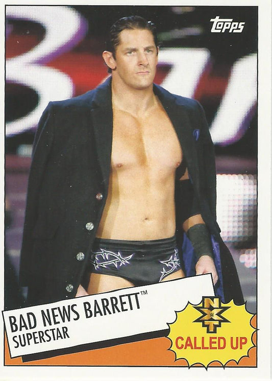 WWE Topps Heritage 2015 Wade Barrett 1 of 30 trading card PW Catalog
