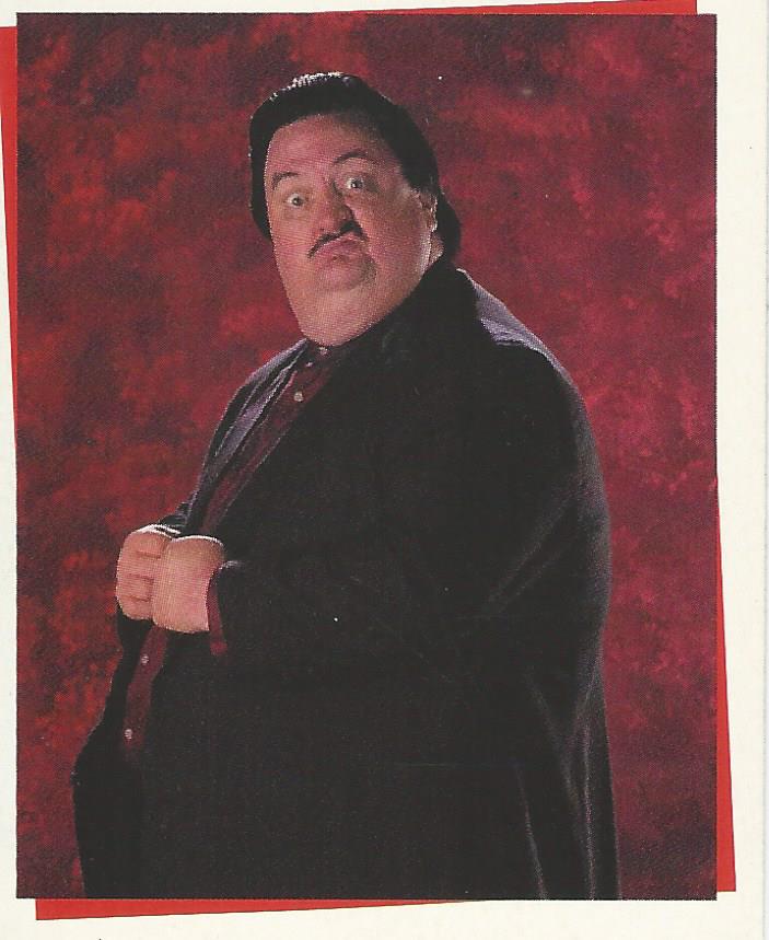 WWF Smackdown Stickers 2000 Paul Bearer #201