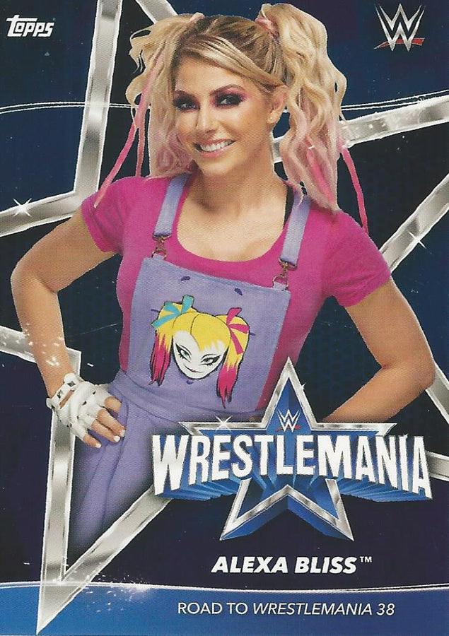 Topps WWE Superstars 2021 Alexa Bliss #201