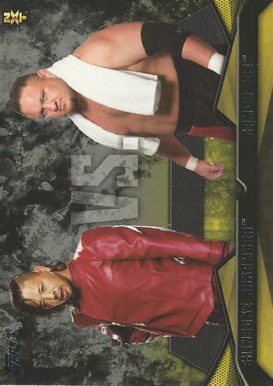 WWE Topps Then Now Forever 2016 Shinsuke Nakamura vs Samoa Joe #1