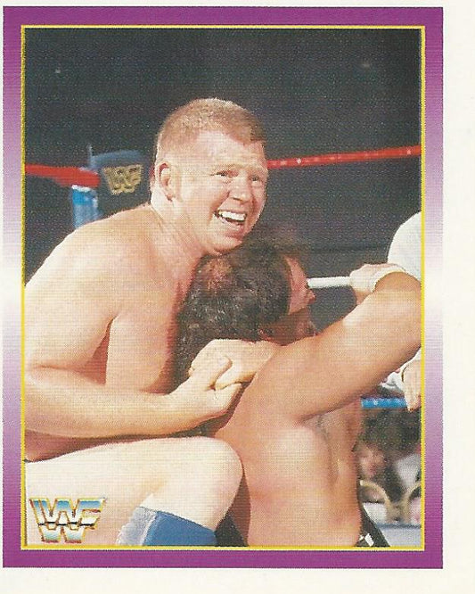 WWF Merlin Stickers 1995 Bob Backlund #201