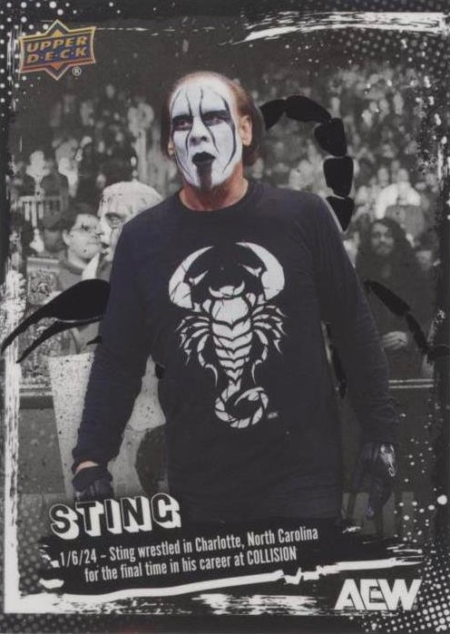 1/6/24 – Sting Wrestled in Charlotte, North Carolina for the Final Time in HIS Career at Collision