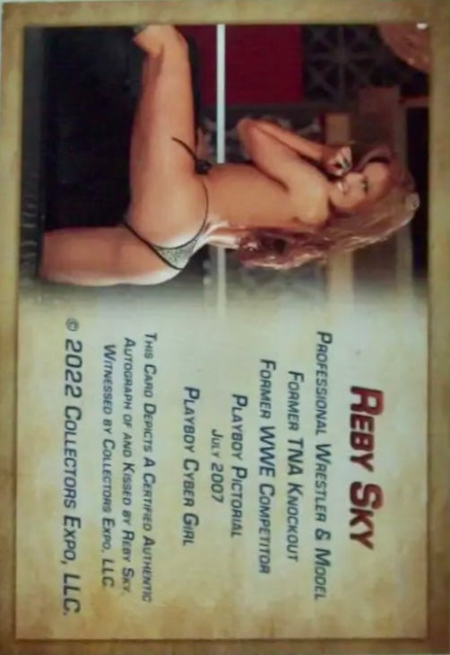 Reby SKY trading card PW Catalog