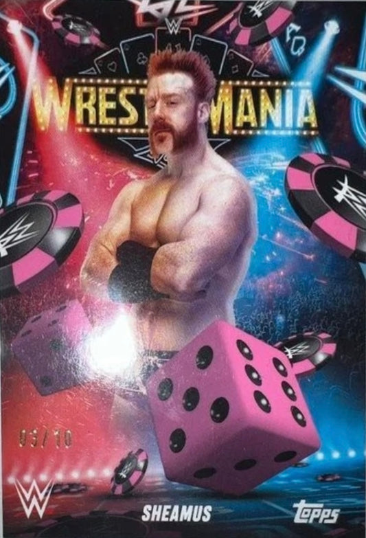 Sheamus trading card PW Catalog