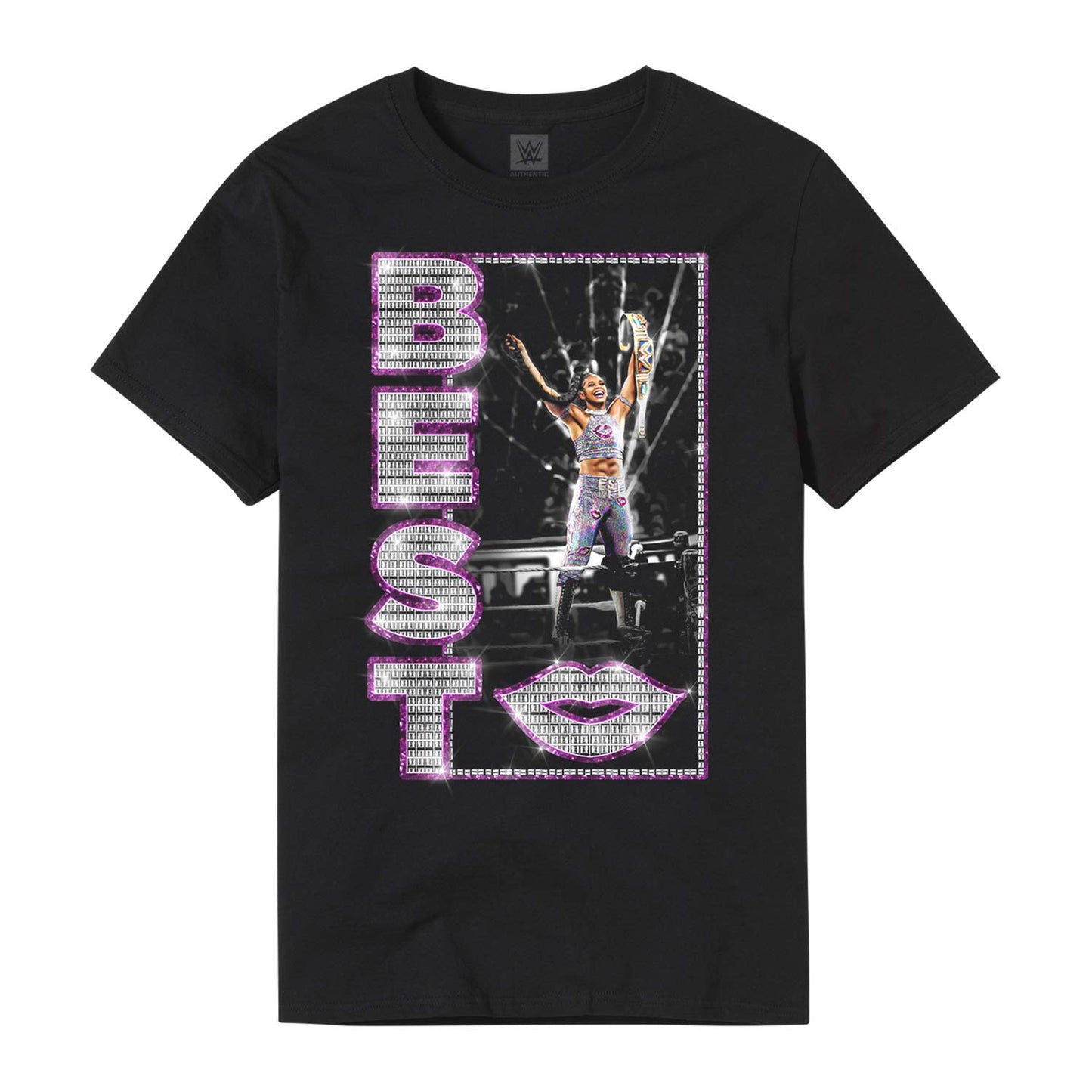 Bianca Belair "Best" Authentic T-Shirt
