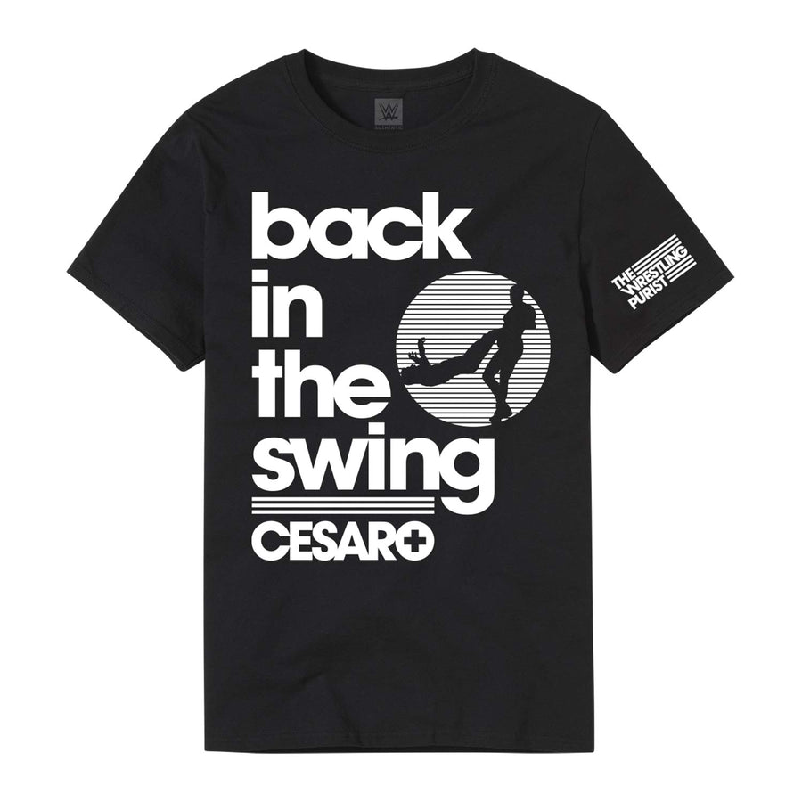 Cesaro "Back In The Swing" Authentic T-Shirt front