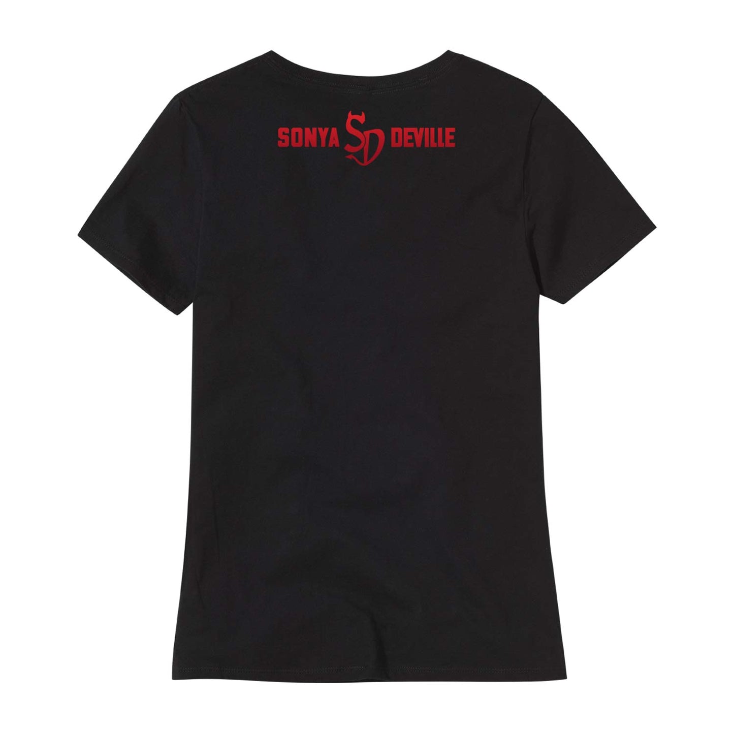 Sonya Deville "Big Deville Energy" Women's Authentic T-Shirt back