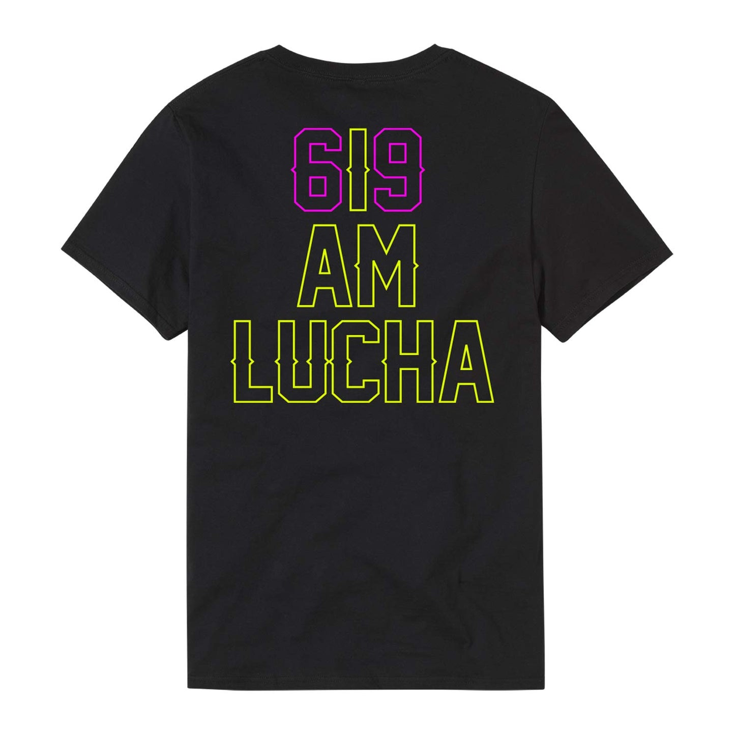 Rey Mysterio "I Am Lucha 619" Authentic T-Shirt back