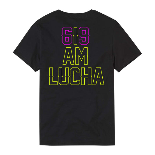 Rey Mysterio "I Am Lucha 619" Authentic T-Shirt back
