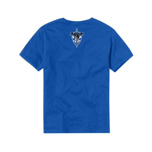 Drew McIntyre "Scottish Warrior" Youth Authentic T-Shirt back