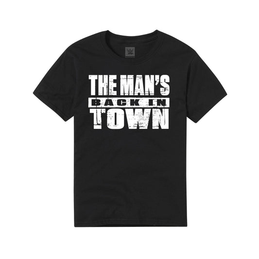 Becky Lynch "The Man's Back in Town" Youth Authentic T-Shirt
