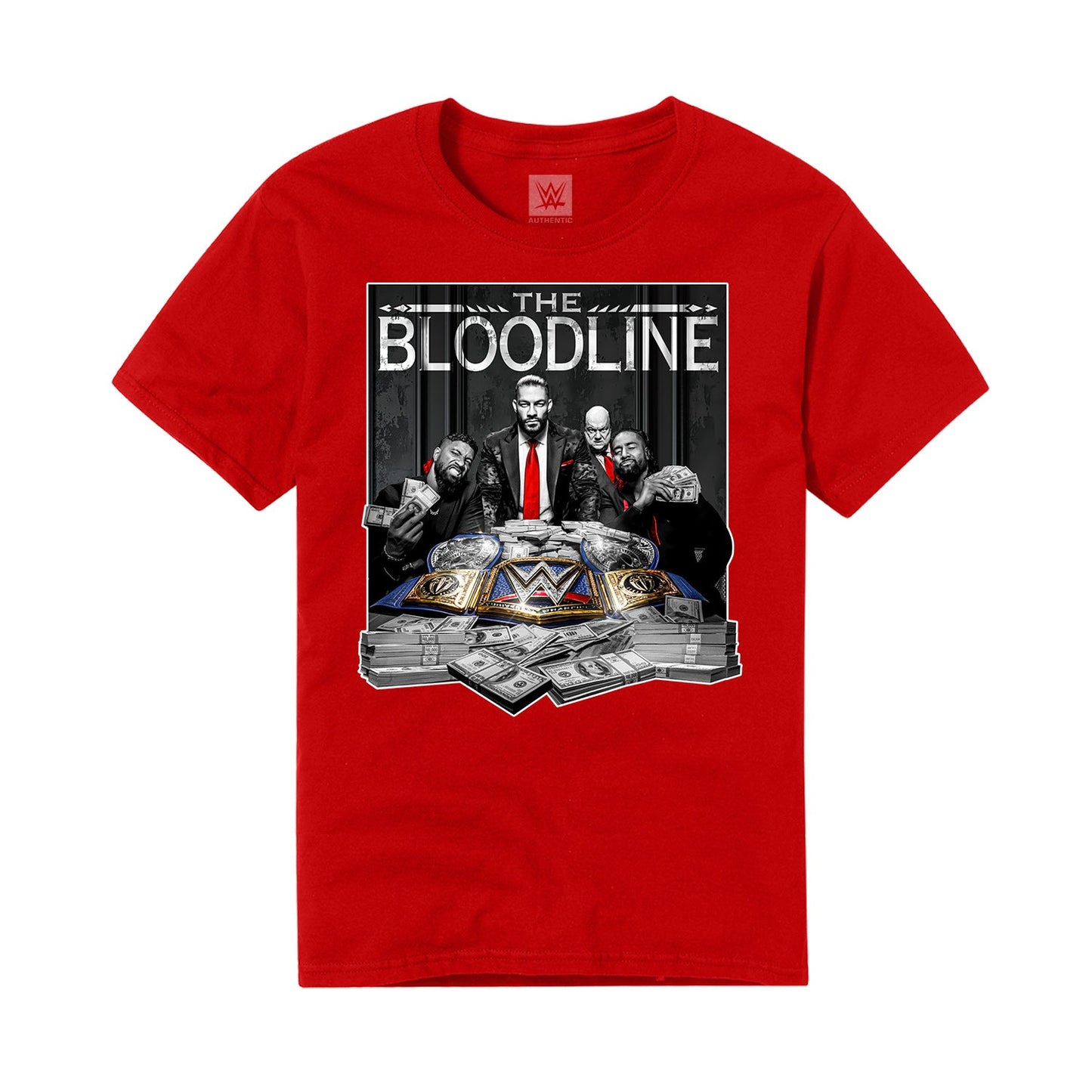 The Bloodline "We The Ones" Red Youth Authentic T-Shirt