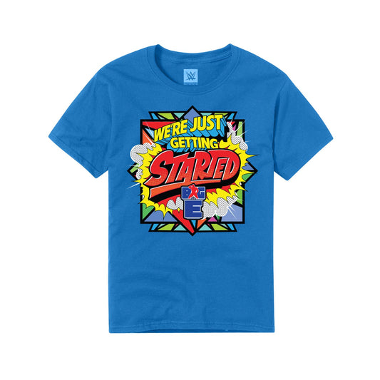 Big E "We're Just Getting Started" Youth Authentic T-Shirt