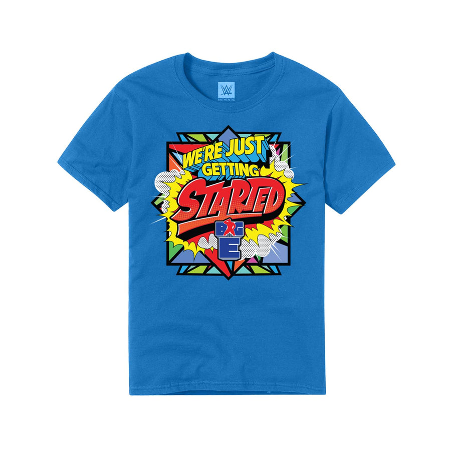 Big E "We're Just Getting Started" Youth Authentic T-Shirt