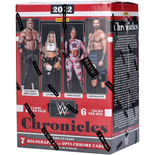 2022 Panini Chronicles WWE Factory Sealed Retail Blaster Box Memorabilia PWcatalog