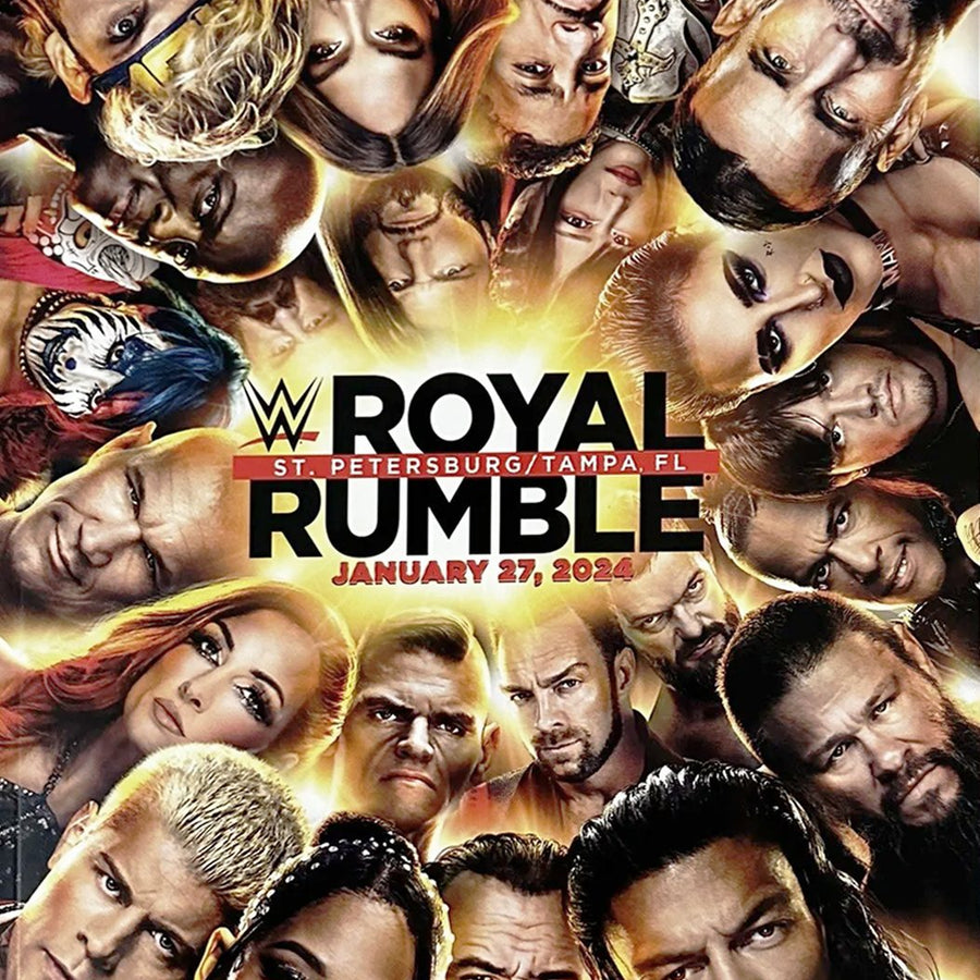 WWE Royal Rumble 2024 Program Magazine PWcatalog