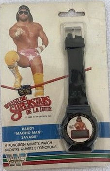 1985 WWF Macho Man Randy Savage Watch Watches PWcatalog